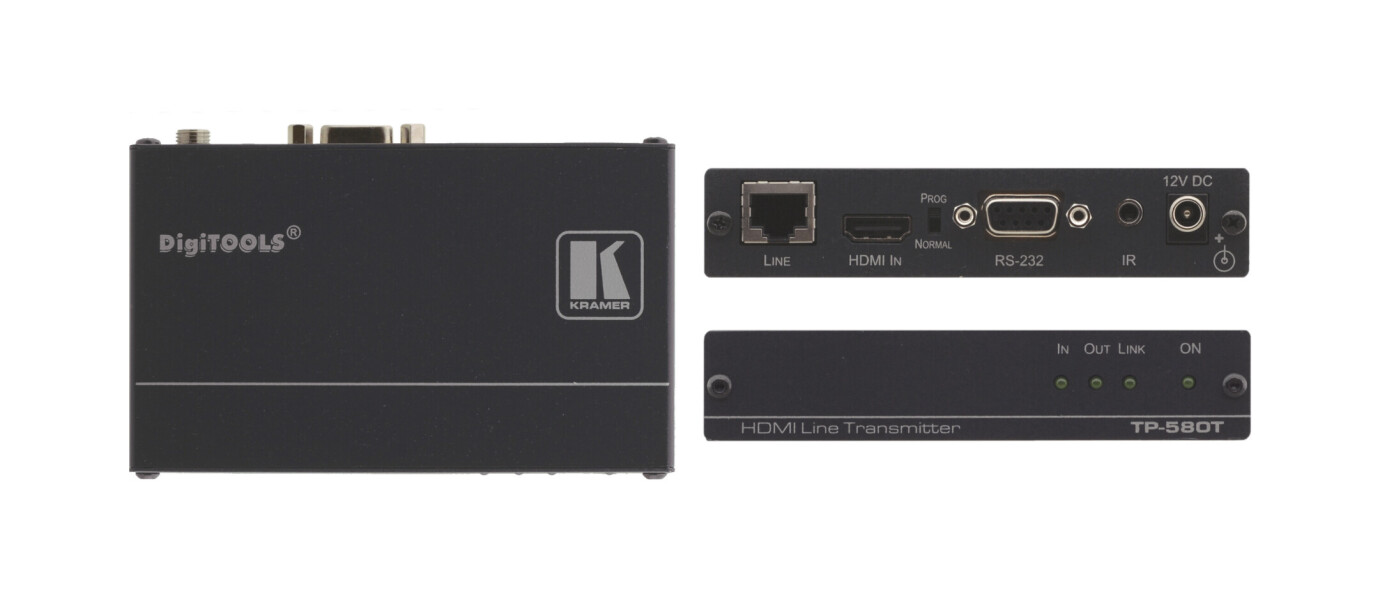Vorschau: Kramer TP-580T HDMI-HDBaseT Sender / Transmitter (1x HDMI auf 1x HDBaseT)