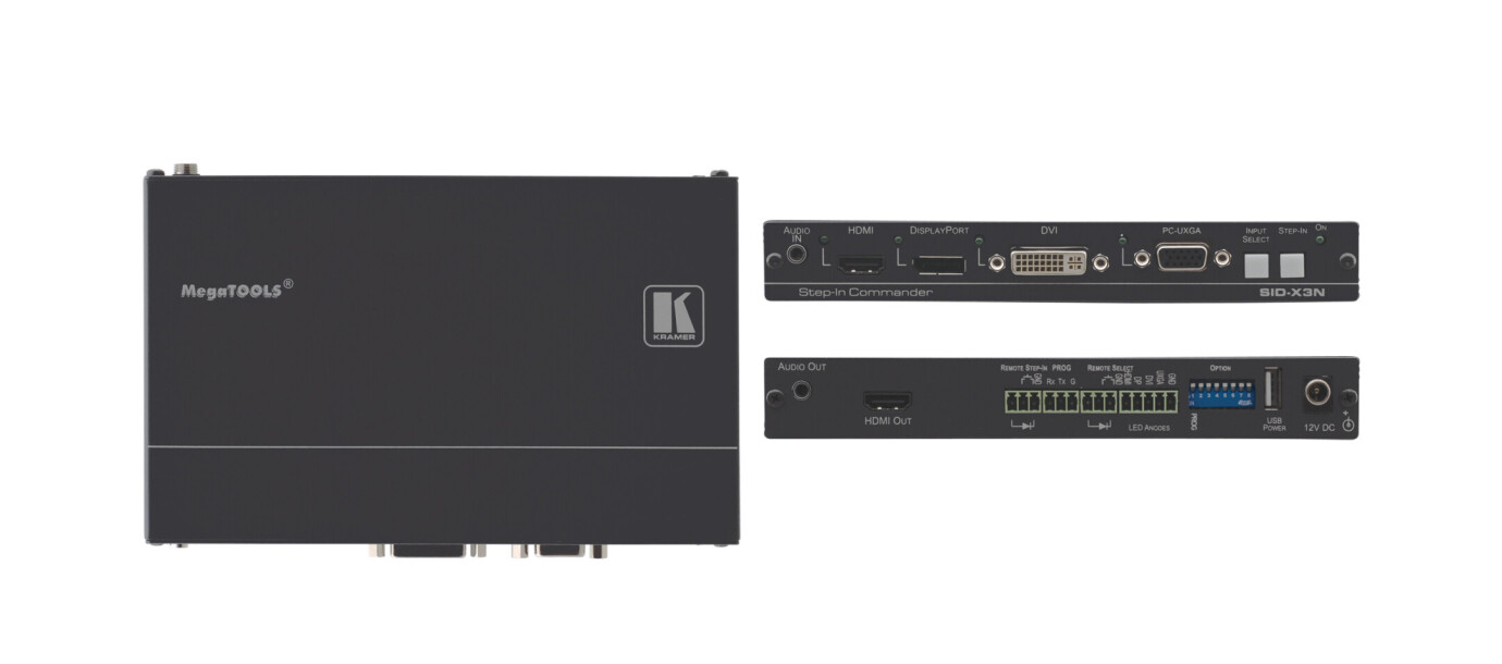 Kramer SID-X3N 4-Eingang Multi-Format-Video über HDMI / Step-In Modul
