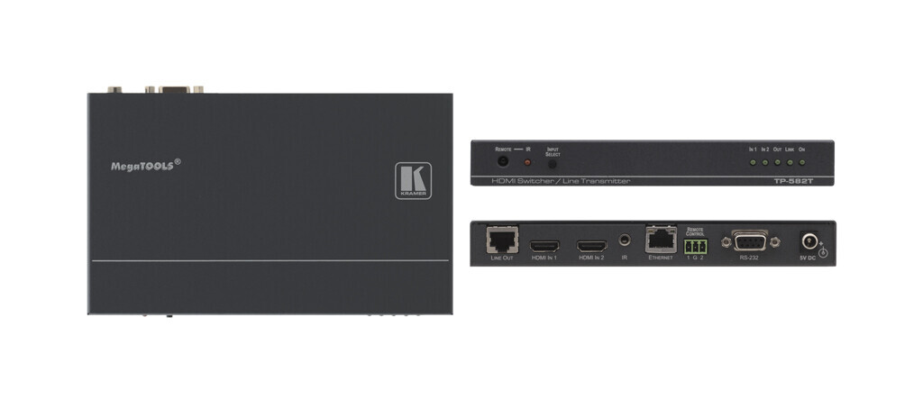 Kramer TP-582T HDMI-HDBaseT Umschalter (2x HDMI auf 1x HDBaseT)