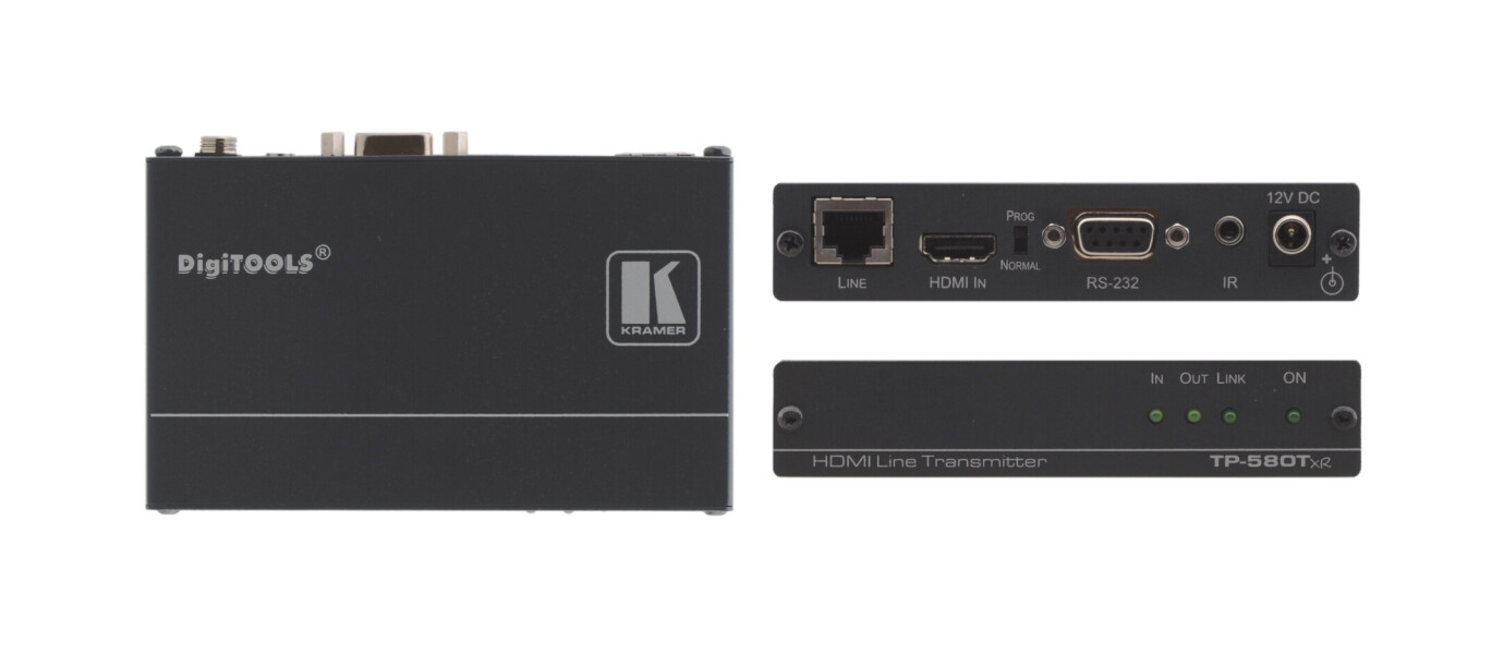Vorschau: Kramer TP-580TXR HDMI-HDBaseT Sender / Transmitter (1x HDMI auf 1x HDBaseT)