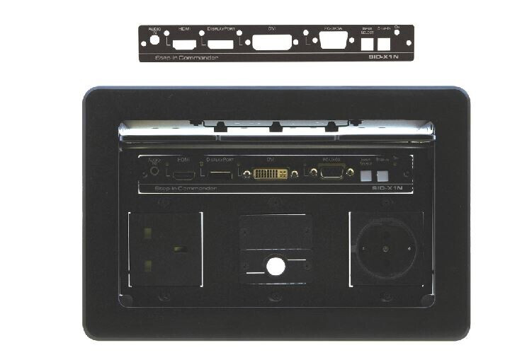 Kramer SID-XBP Schwarzes Frontpanel für die SID-X2N Geräteserie 3390235