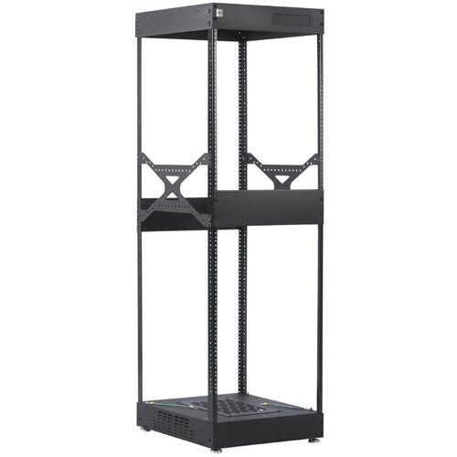 Chief S1 Rack, 36U, 23" Deep, Includes floor levelers