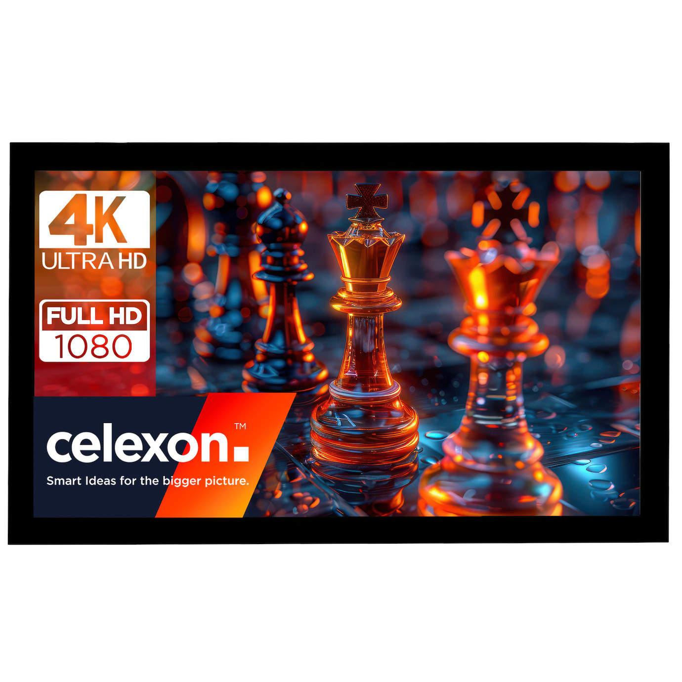 celexon basic Rahmen Leinwand 200 x 113 cm