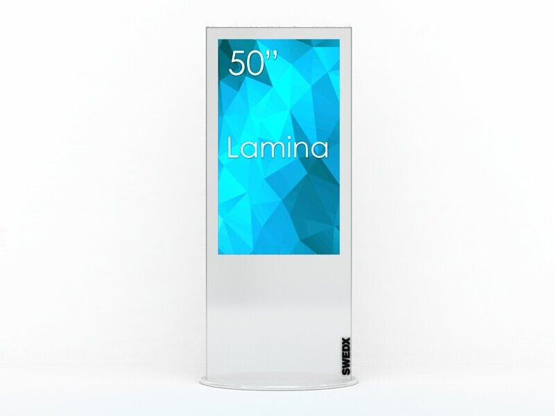 Swedx Lamina Alu - W 50" Display mit 4K Auflösung