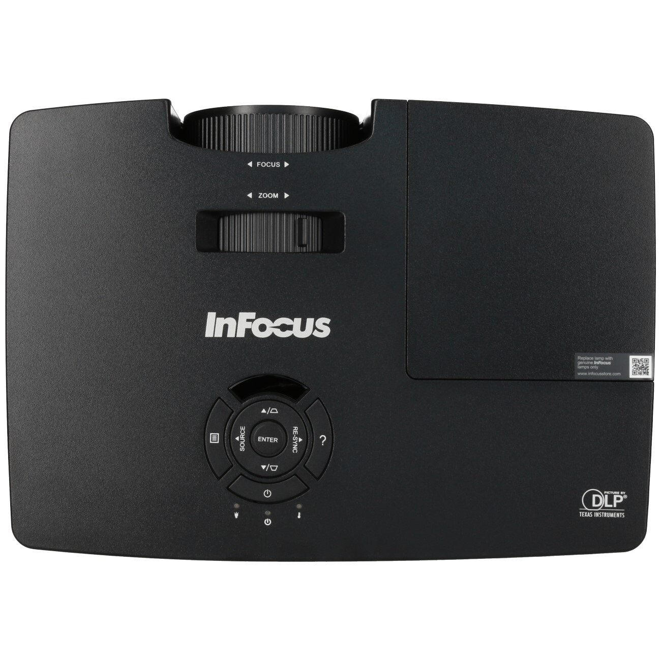 Vorschau: InFocus IN116xv Business Beamer mit 3500 ANSI-Lumen und WXGA Auflösung