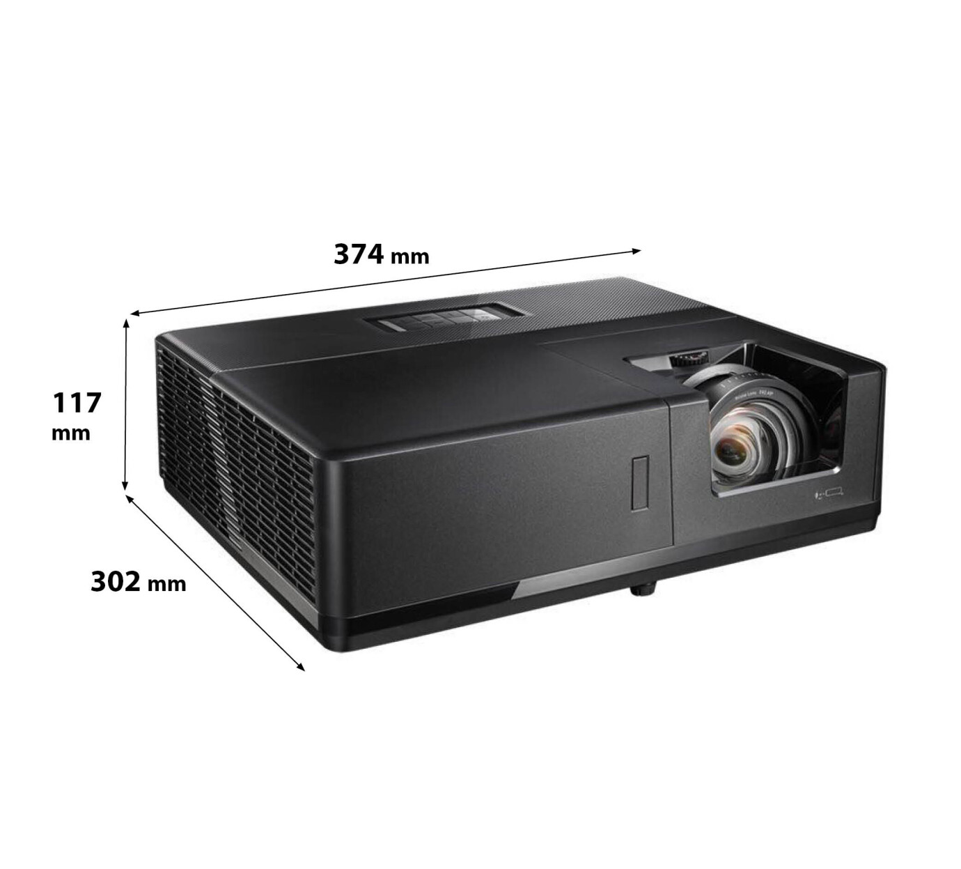 Optoma ZU606TSTe Kurzdistanz-Laserbeamer mit 6300 Lumen und WUXGA Auflösung
