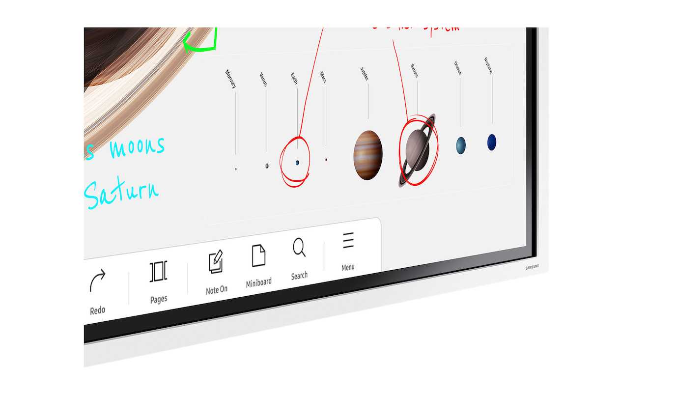 Vorschau: Samsung Flip 4 WM55B 55" Interaktives Touchdisplay mit 4K UHD