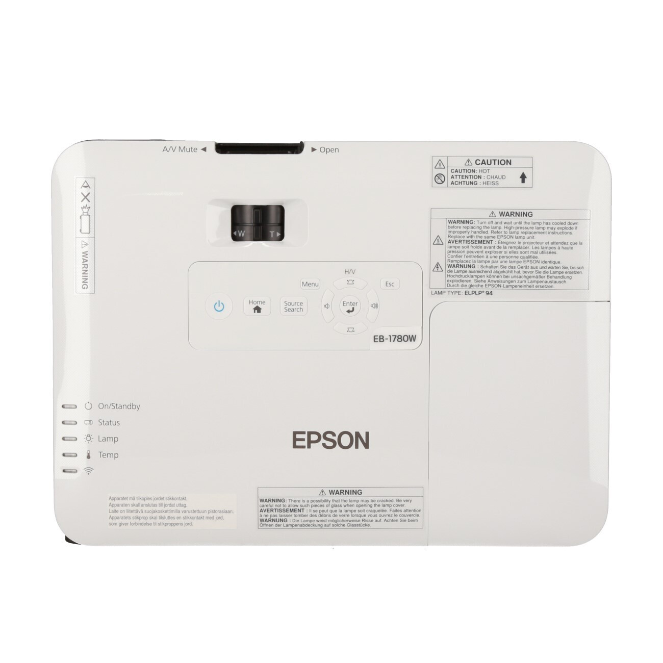 Vorschau: Epson EB-1780W - Demoware Platin