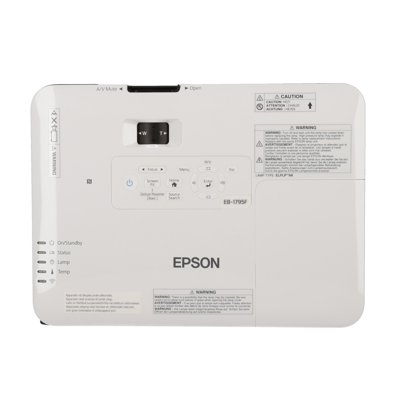 Vorschau: Epson EB-1795F - Demoware Platin