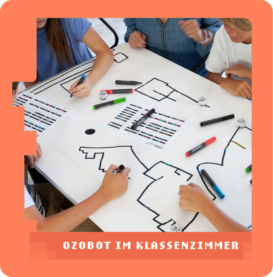 Vorschau: Ozobot Bit+ Klassenzimmer Kit (12) (Deutsch)