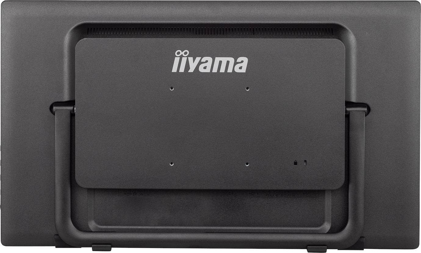 Vorschau: iiyama ProLite T2455MSC-B1 24” PCAP 10-Punkt Multi-Touch-Monitor mit integrierter Webcam und einem f