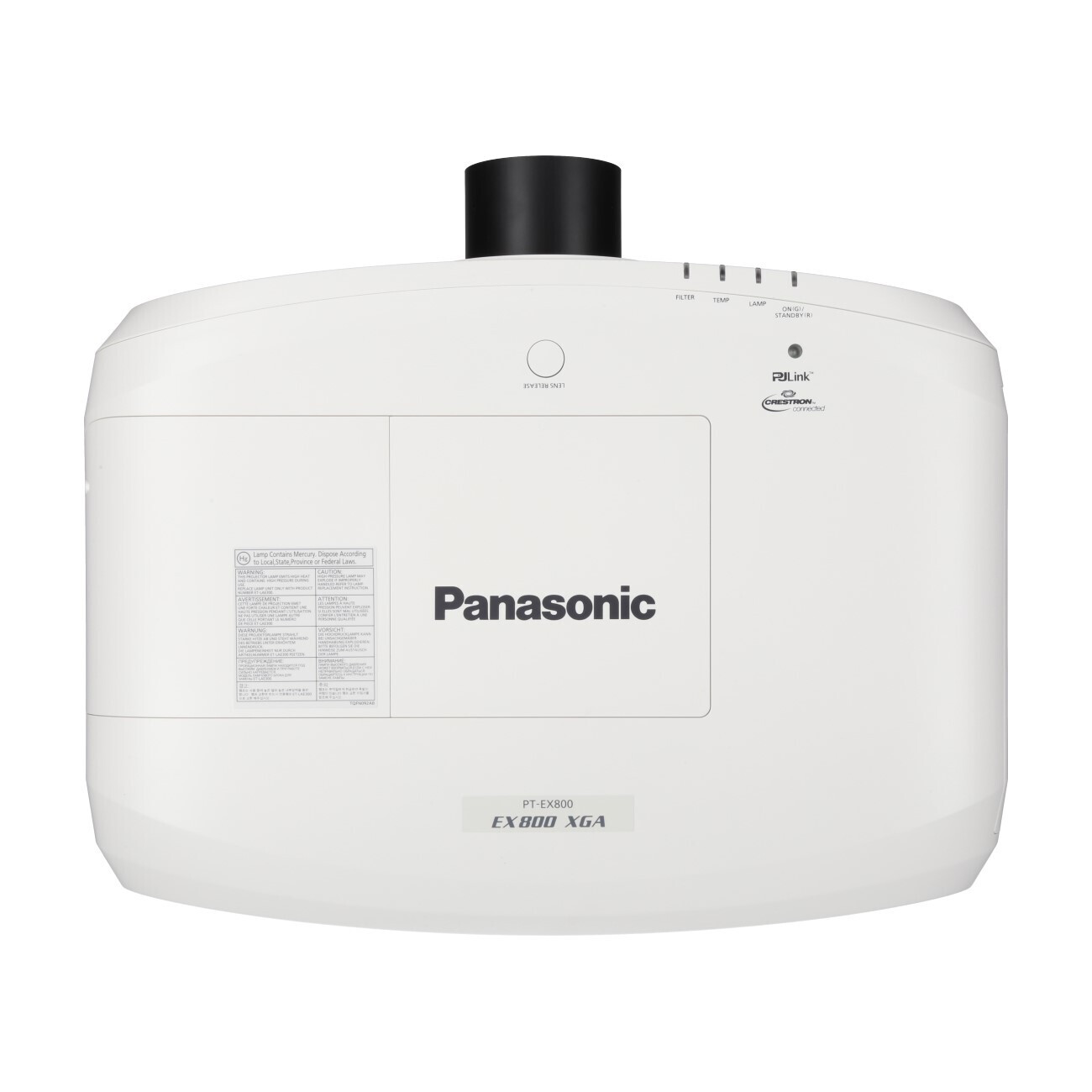 Vorschau: Panasonic PT-EX800ZE Installationsbeamer mit 7500 ANSI-Lumen und XGA
