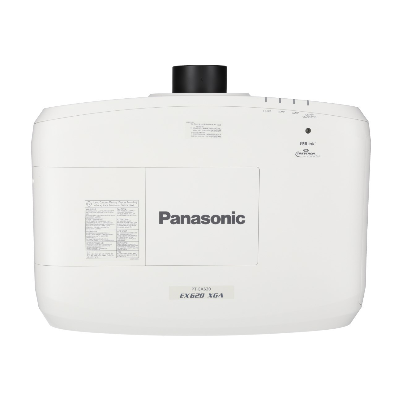 Vorschau: Panasonic PT-EX620E (inkl. Objektiv) Beamer, 6200 ANSI-Lumen, XGA