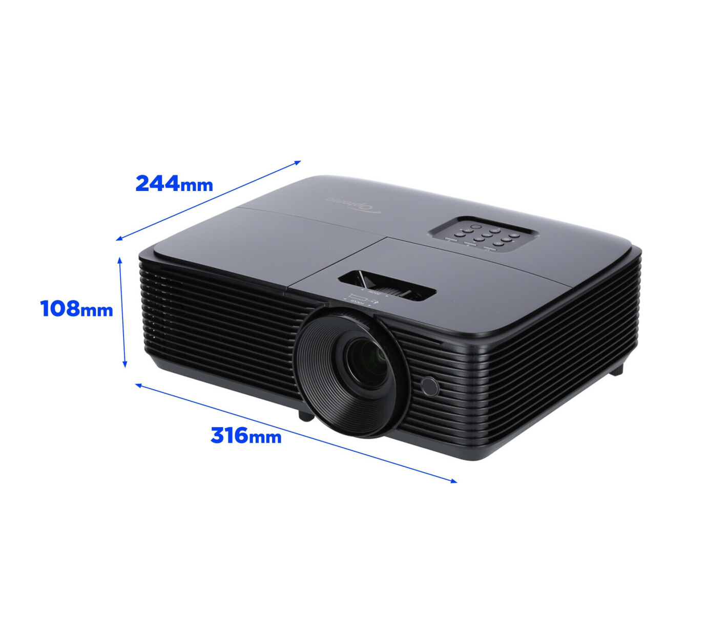 Vorschau: Optoma H185X Heimkinobeamer mit 3700 Lumen