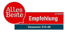 Vorschau: ViewSonic X10-4K B-Ware Kurzdistanzbeamer