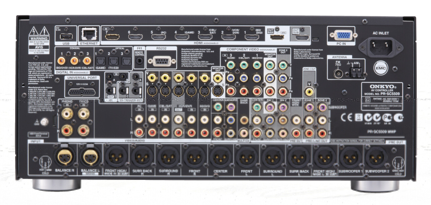 Vorschau: Onkyo PR-SC5509 - 9.2-Kanal AV-Netzwerk-Controller - Demoware