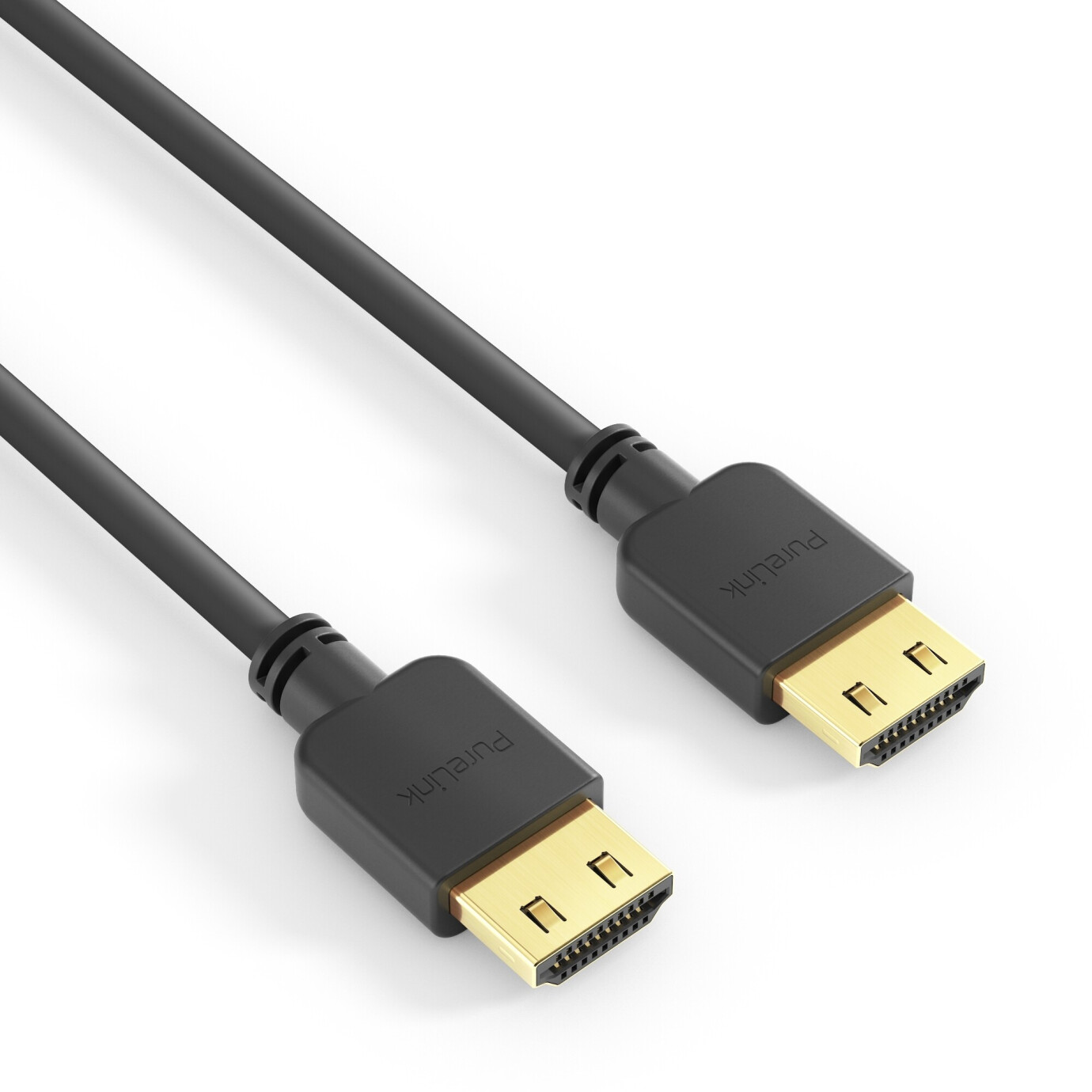 Vorschau: HDMI Kabel - PureInstall - Slim 0,30m - Schwarz