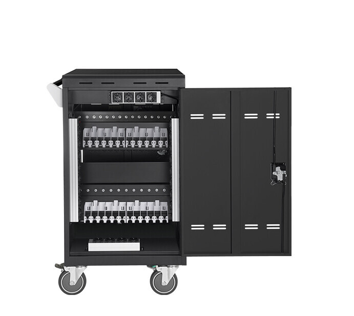 AVer E24c Ladewagen/Gerätewagen für 24 Geräte (Tablet, Laptop, Chromebook uvm.)