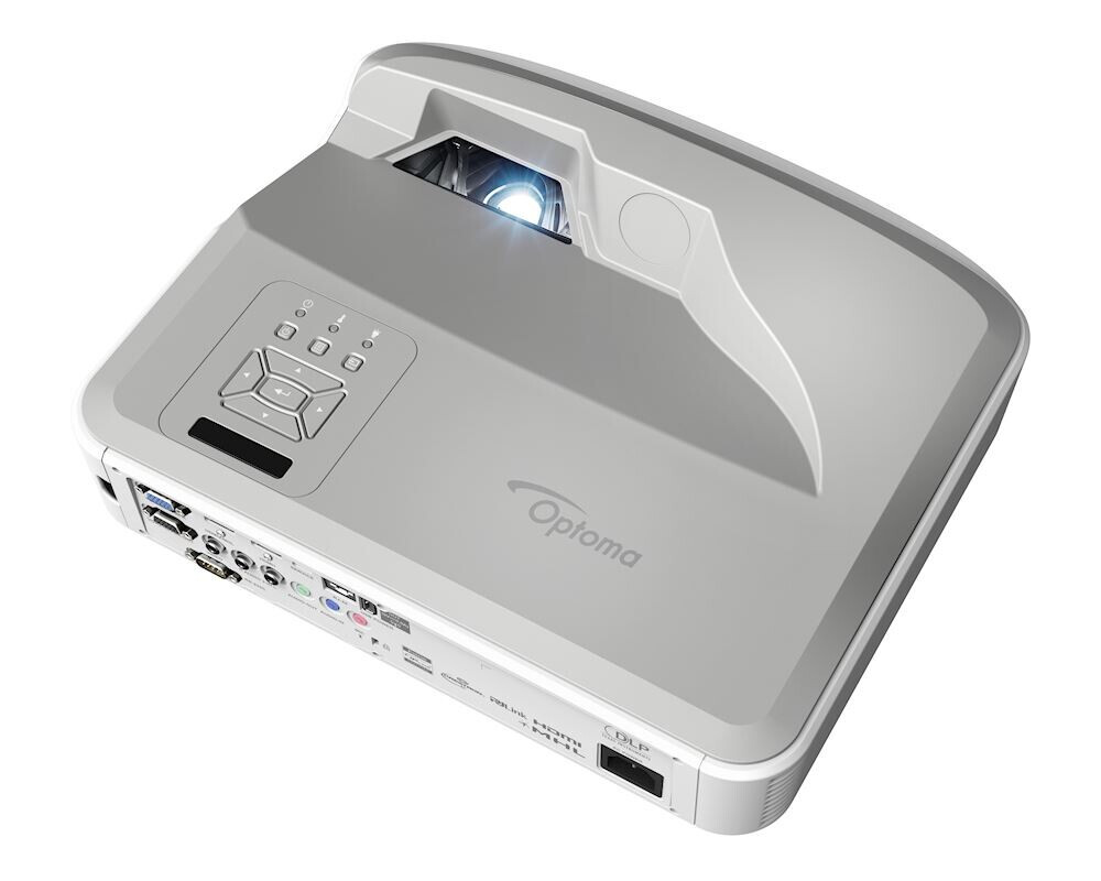 Optoma ZH500UST Ultra-Kurzdistanz-Beamer mit 5000 Lumen und Full HD Auflösung