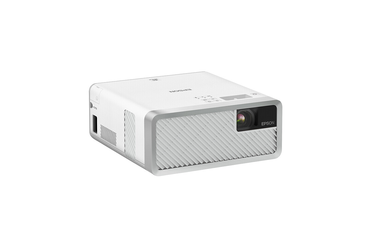 Epson EF-100W weiß mobiler Laserbeamer Android TV - WXGA Auflösung