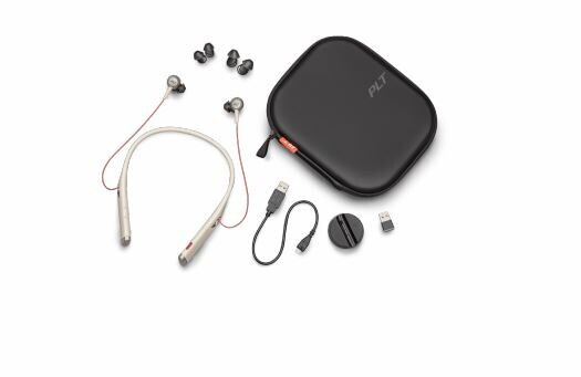 Plantronics Voyager 6200 UC Bluetooth Neckband Headset mit Earbuds