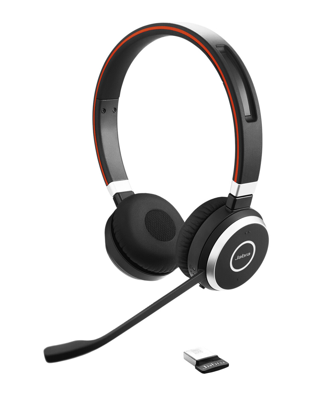 Jabra Evolve 65 MS Duo - Bluetooth, USB - Stereo-Headset