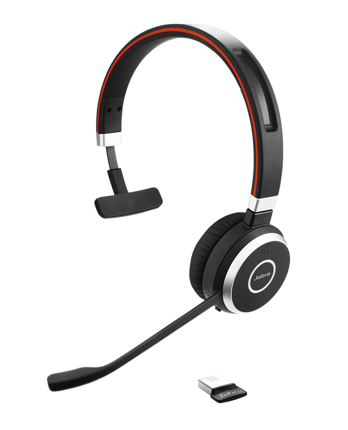 Jabra Evolve 65 UC Mono - Bluetooth, USB - Mono-Headset