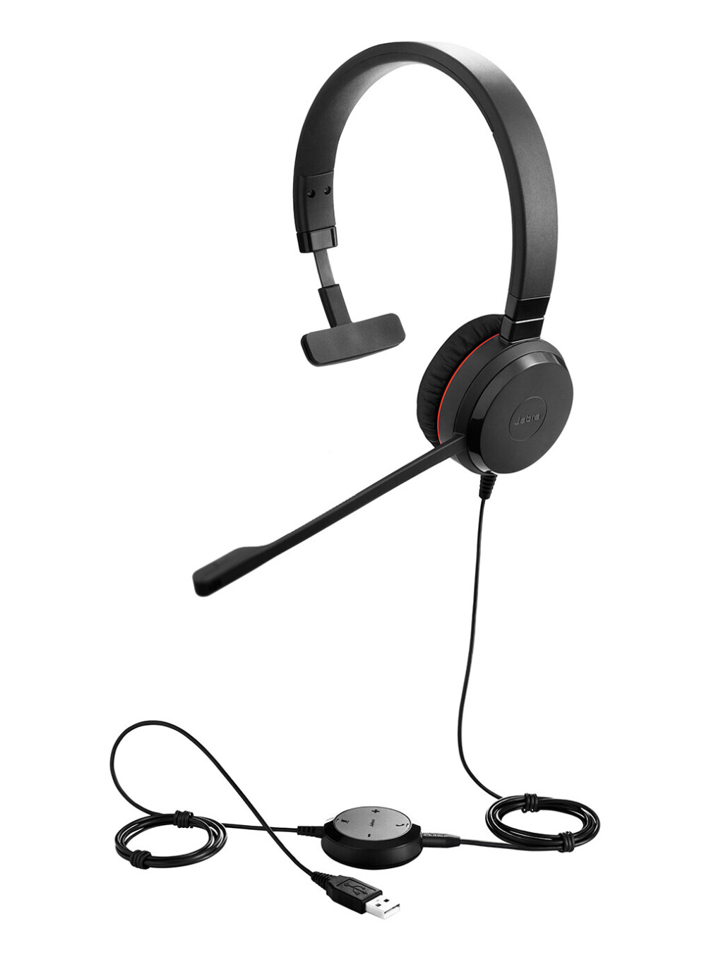 Jabra Evolve 30 II MS Mono - Zertifiziert für Skype for Business Mono-Headset