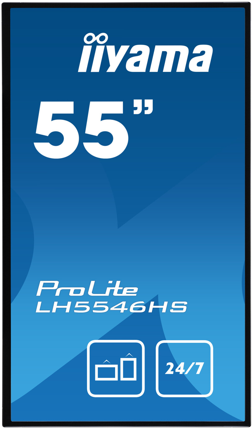 iiyama PROLITE LH5546HS-B1 55'' Digital Signage Display mit Full HD Auflösung