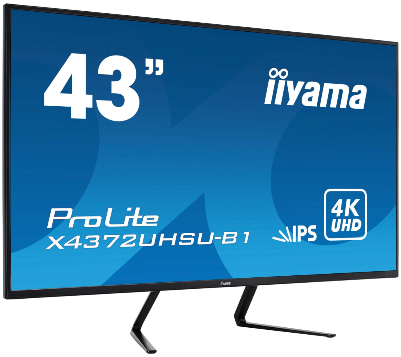 iiyama PROLITE X4372UHSU-B1 43'' Businessmonitor mit 4ms und 4K UHD Auflösung