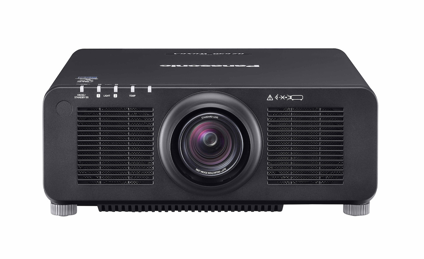 Vorschau: Panasonic PT-RZ690BE mit Objektiv, schwarz Installationsbeamer mit 6.200 Lumen