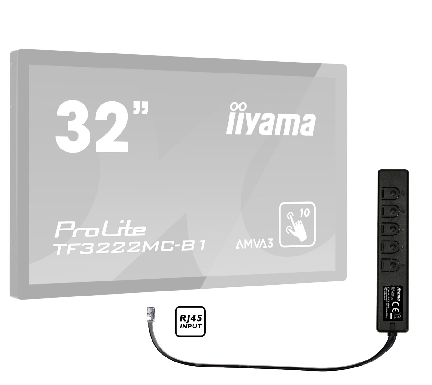 Vorschau: iiyama RC TOUCHV01 Portable Bedienleiste für die T(F)xx34 Serie