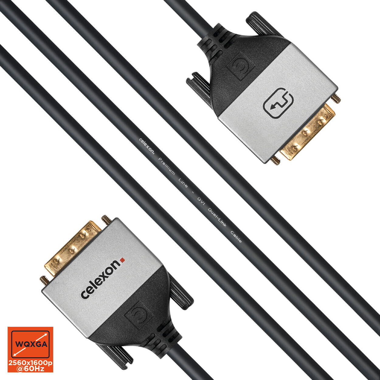 Vorschau: celexon DVI Dual Link Kabel 2,0m - Professional Line
