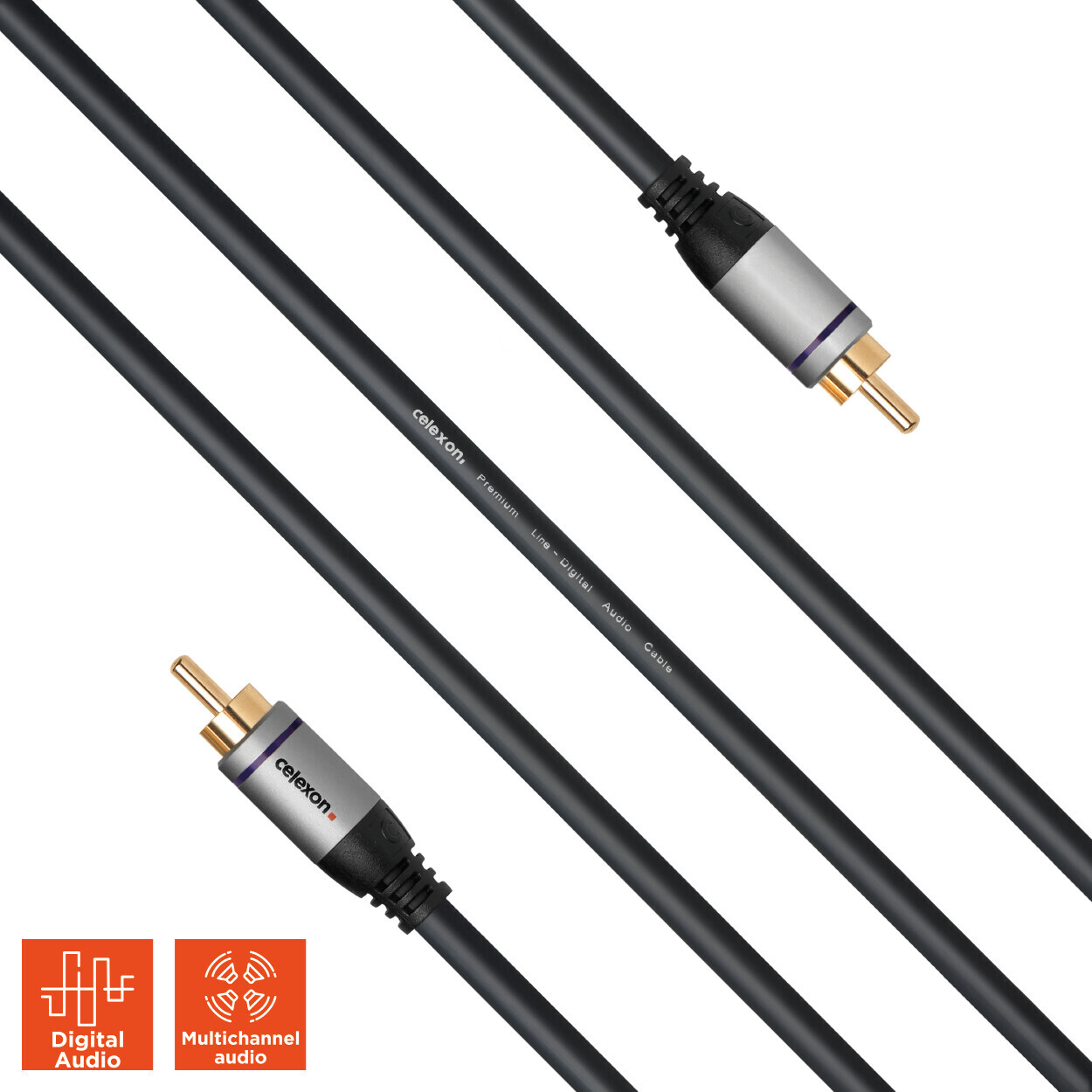 Vorschau: celexon Cinch Digital Audiokabel 1,0m - Professional Line