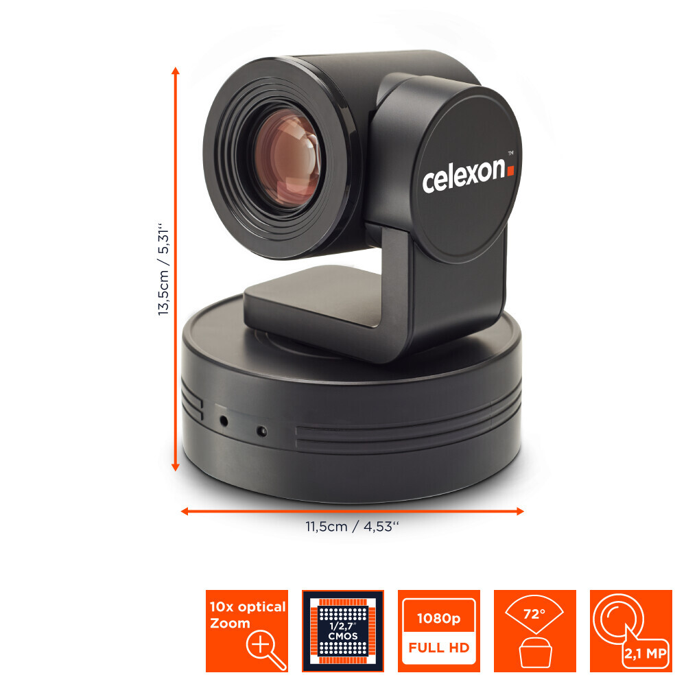 celexon PTZ Videokonferenzsystem FullHD