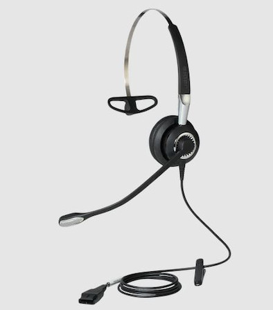 Vorschau: Jabra Biz 2400 II QD Mono UNC 3in1, Schnurgebundenes Mono Headset