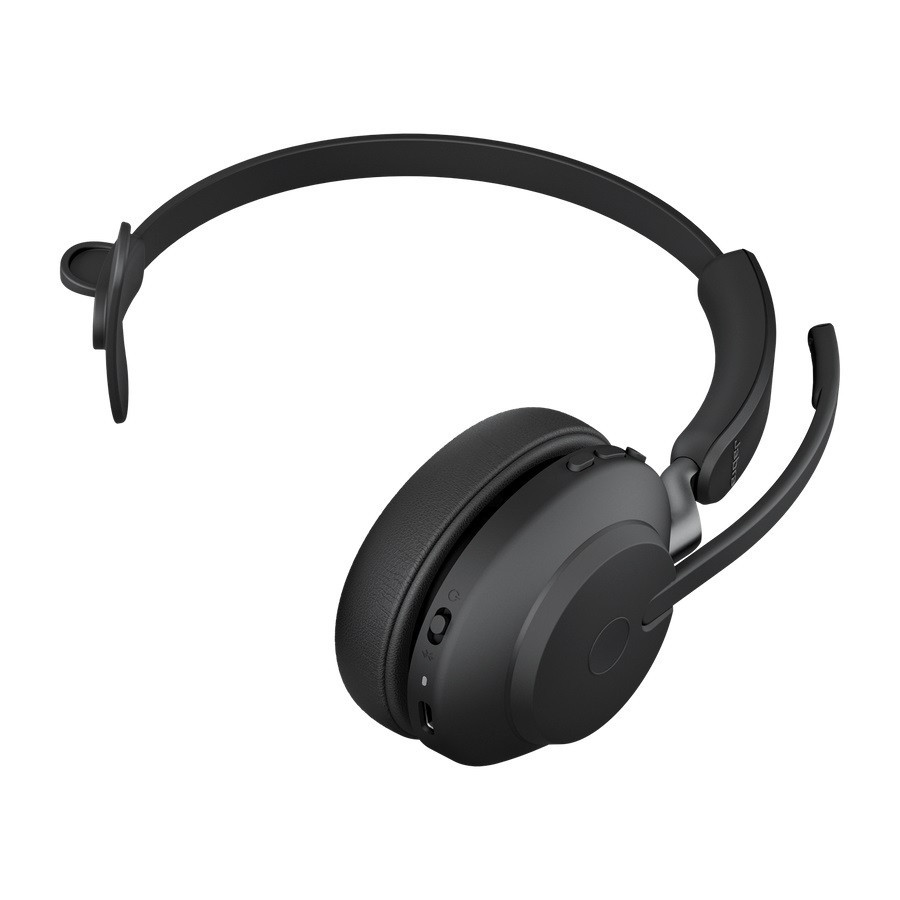 Vorschau: Jabra Evolve2 65 USB-A UC Mono Headset mit Ladestation, schwarz