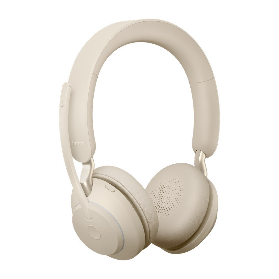 Vorschau: Jabra Evolve2 65 USB-C MS Stereo Headset für Microsoft Teams, beige