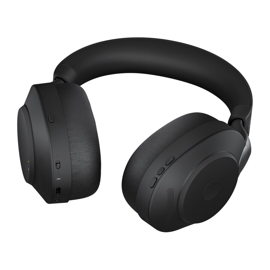 Vorschau: Jabra Evolve2 85 USB-C UC Stereo Headset mit Ladestation, schwarz