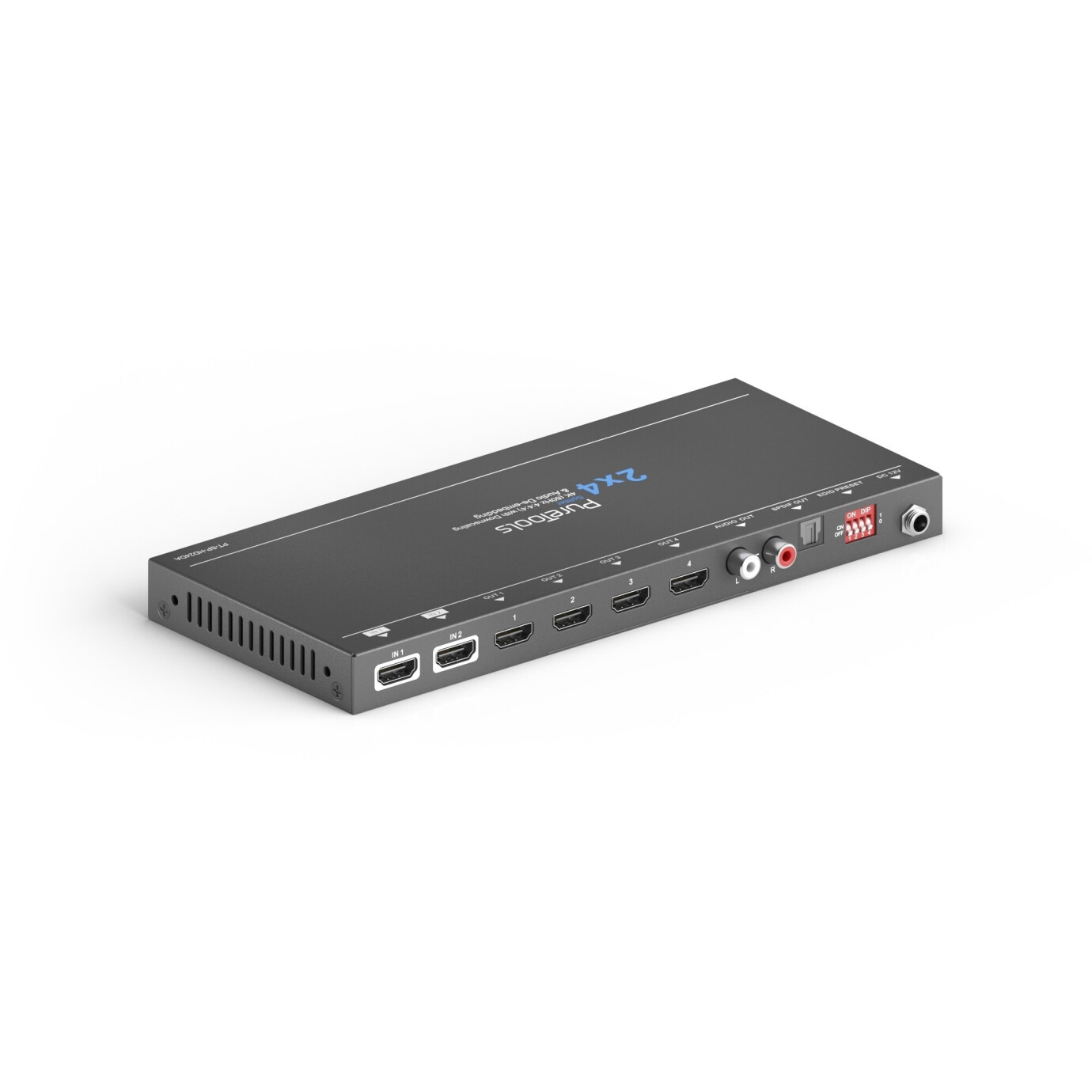 Vorschau: Purelink HDMI Splitter - 4K, 18Gbps, mit Scaler und Audioauskopplung