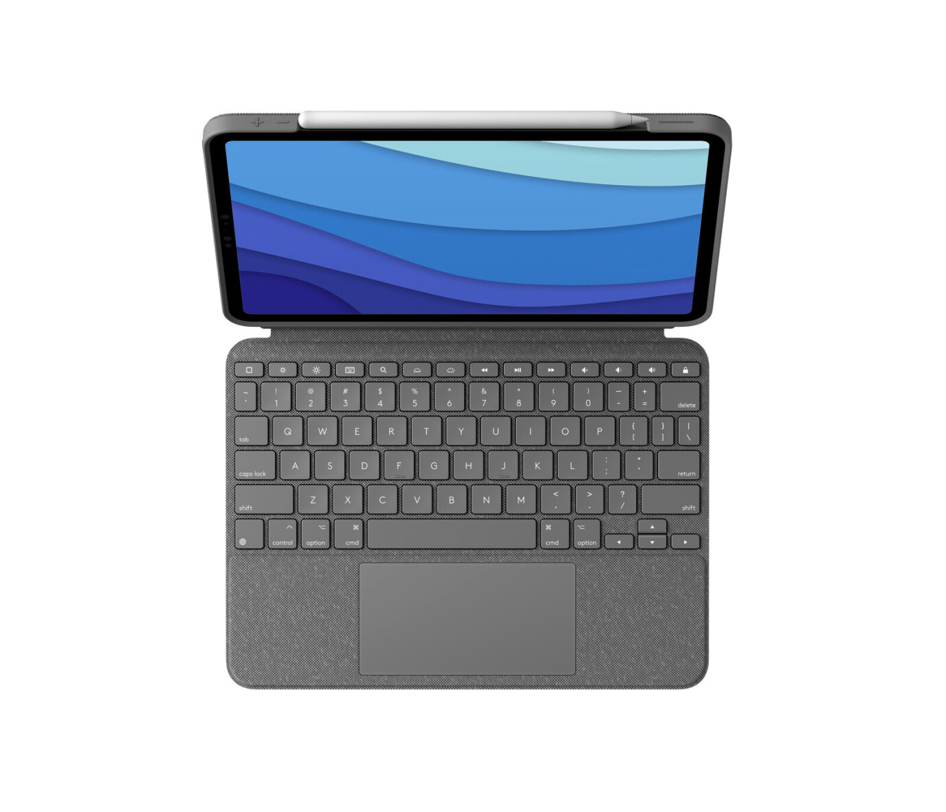 Vorschau: Logitech Combo Touch Tastatur und Foliohülle mit Trackpad für Apple 11-inch iPad Pro (1. Generation,