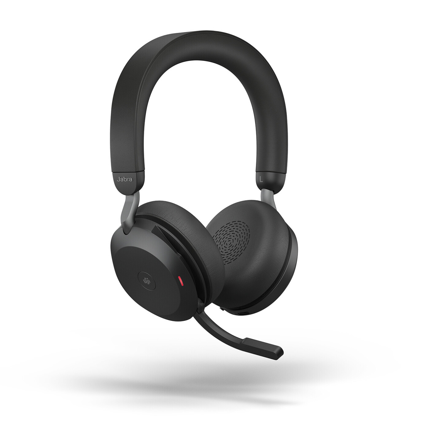 Vorschau: Jabra Evolve2 75 Schnurloses Stereo-Headset für MS, Bluetooth, USB-C, schwarz