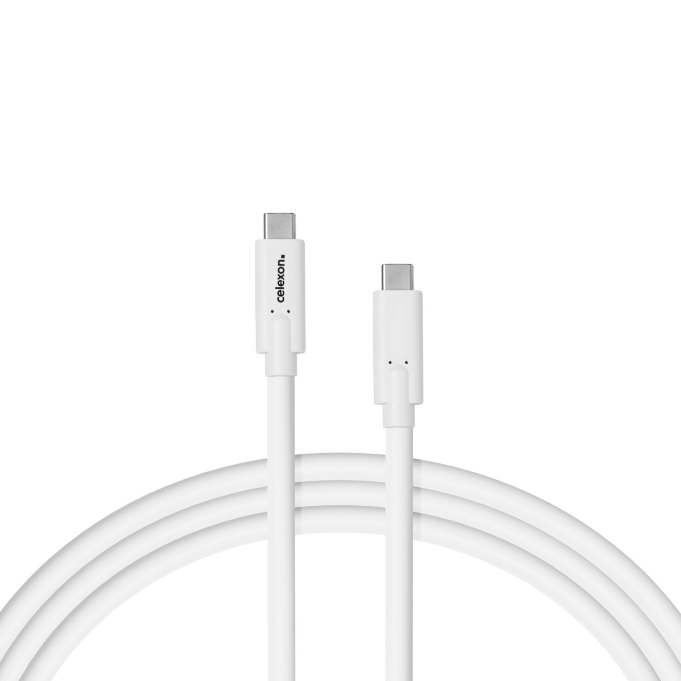 Vorschau: celexon USB-C zu USB-C - USB 3.1 Gen2 Kabel, 0,5m, weiß