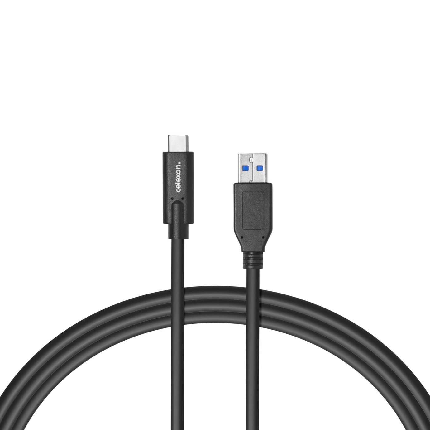 Vorschau: celexon USB-C zu USB-A - USB 3.1 Gen2 Kabel, 1,0m, schwarz