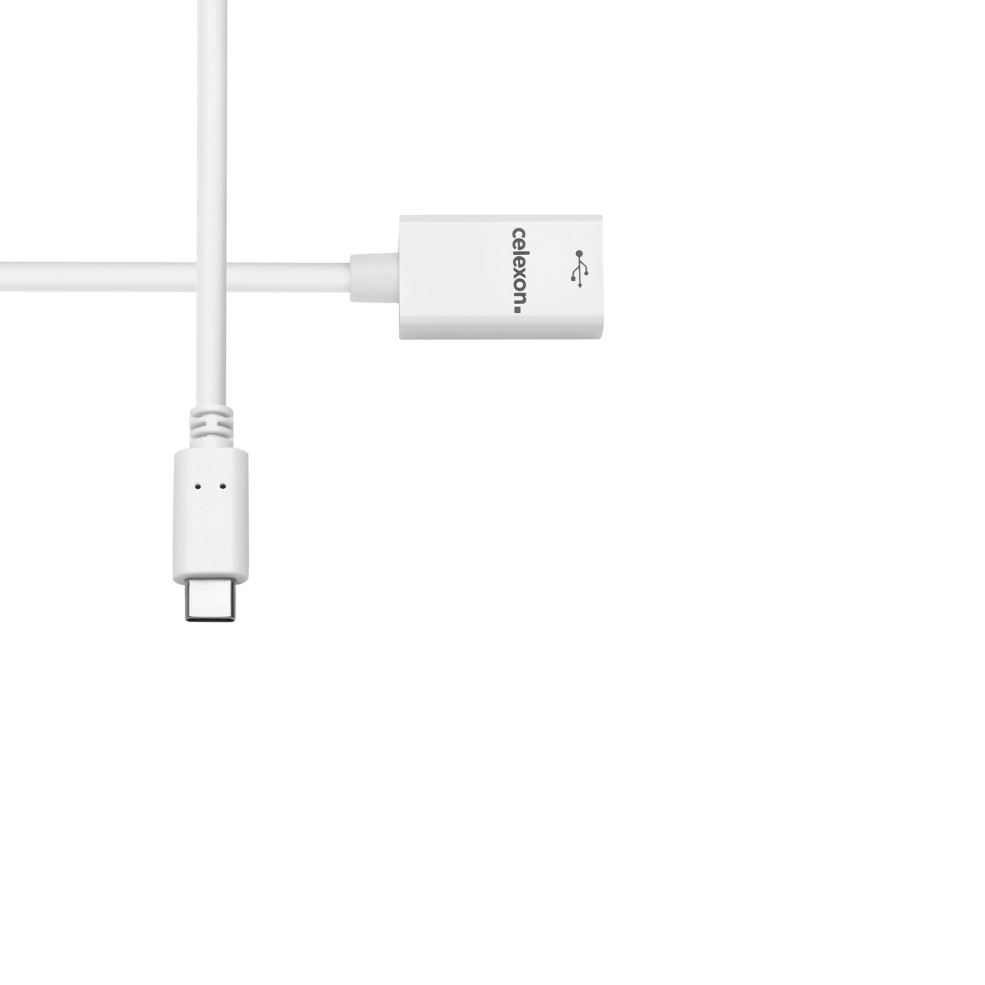 Vorschau: celexon USB-C zu USB-A Adapter, weiß