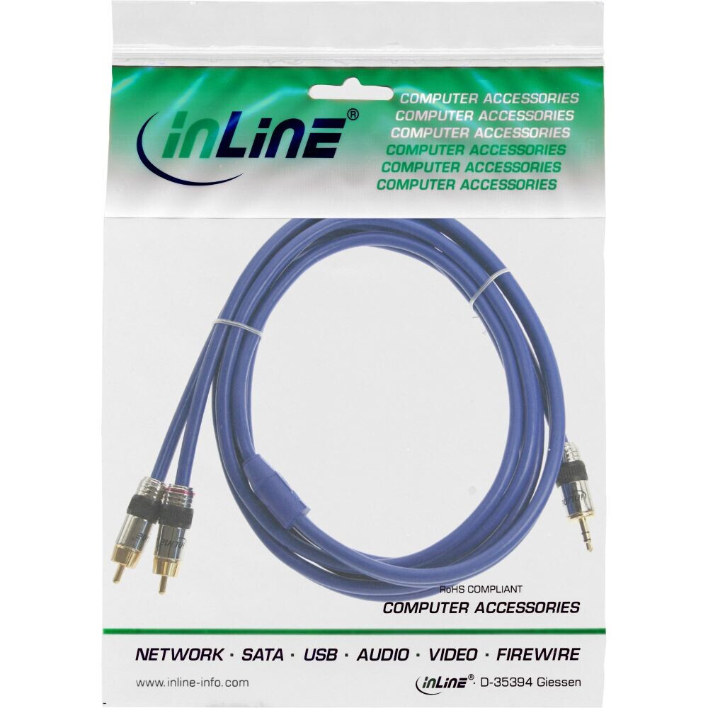 Vorschau: InLine Cinch/Klinke Kabel 1m