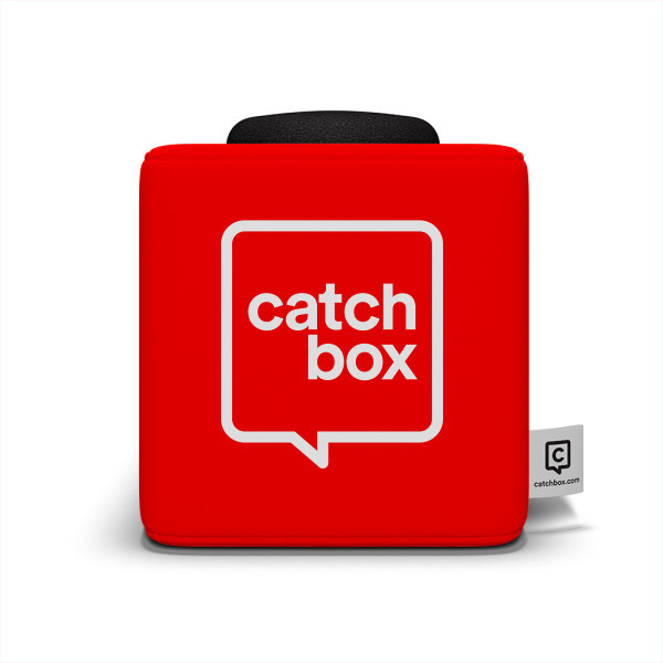 Vorschau: Catchbox Plus System mit 2 Wurfmikrofonen und 2 kabellosen Ladegeräten