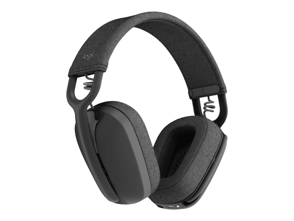 Vorschau: Logitech Zone Vibe Wireless Headset mit Adapter USB-C via Bluetooth, ohrumschließend -Zertifiziert f