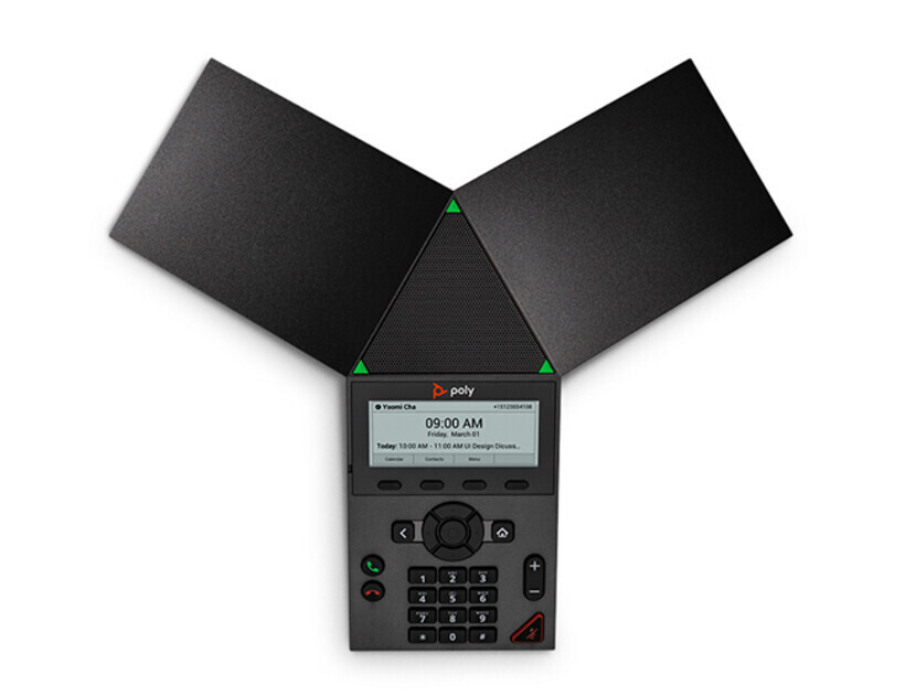 Vorschau: Poly Trio 8300 SIP Konferenztelefon inkl. Trio 8300 PoE, Visual+, EagleEye Mini