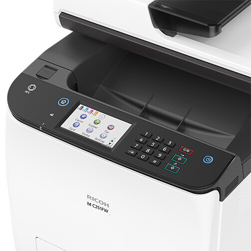 Vorschau: Ricoh M C251FW 4-in-1 Multifunktionsdrucker